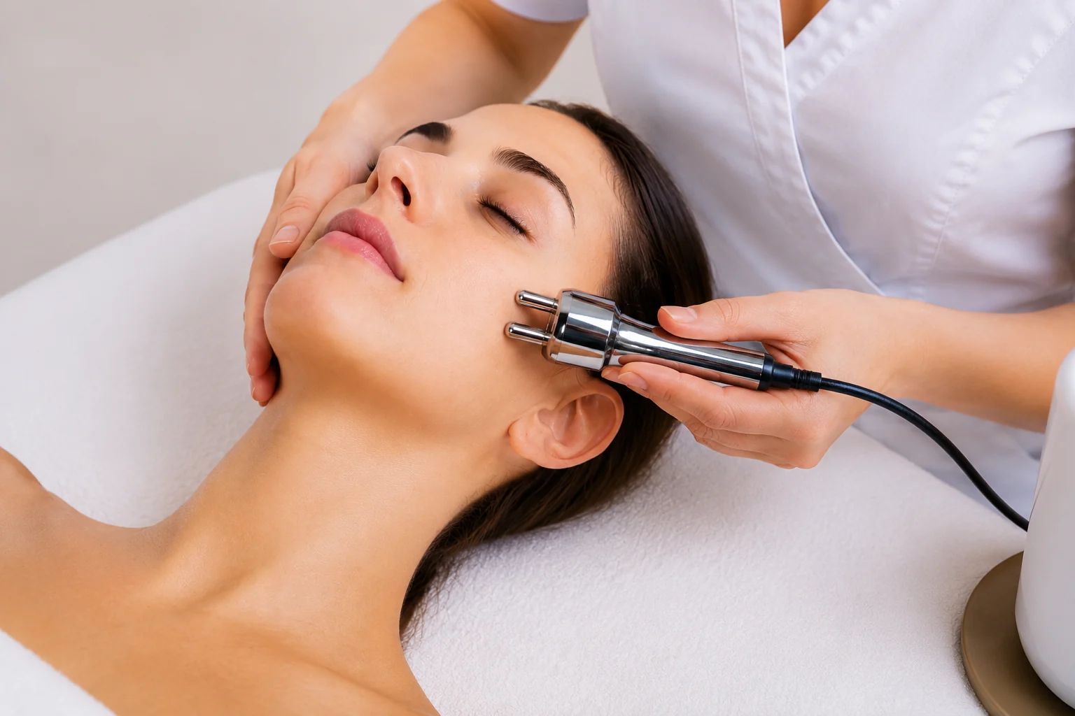 Prístrojová časť kombinovaného ošetrenia RF Lifting a Karboxyterapia